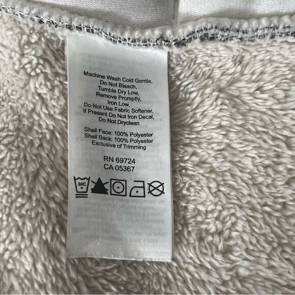 Columbia Jacket Womens Sz M Gray Darling Days Fleece Button Up Outdoor Cozy - Picture 10 of 12